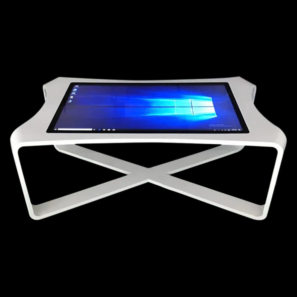 Table tactile blanche