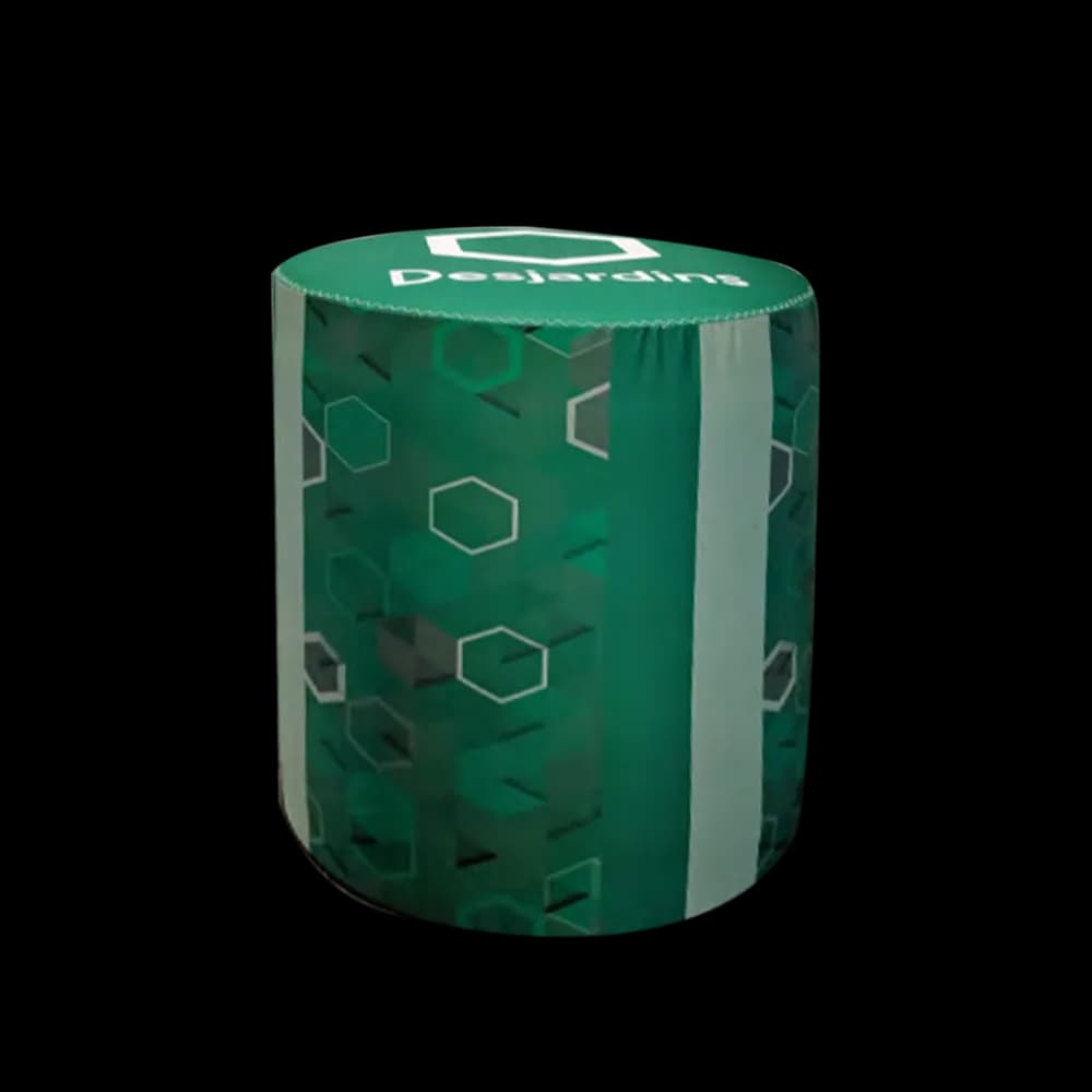 Pouf pour Desjardins